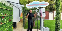 location photobooth avec animateur le cadre magique