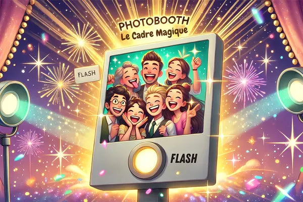 Photobooth pas cher par Le Cadre Magique