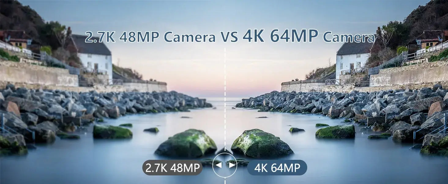 Caméra 4K - 64MP avec Zoom 18X et WiFi