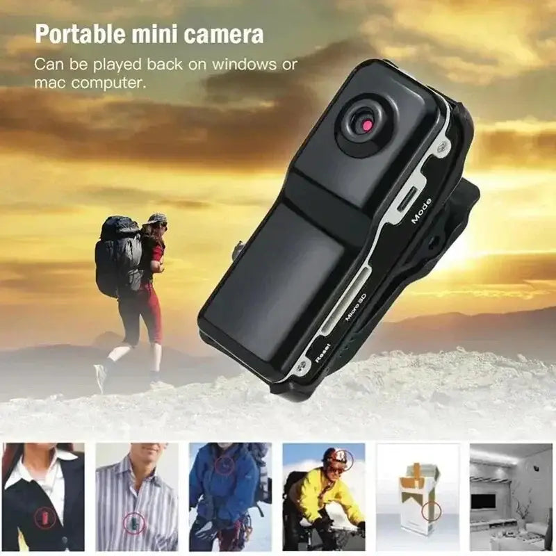 Mini camera espion sans fil autonome avec enregistrement