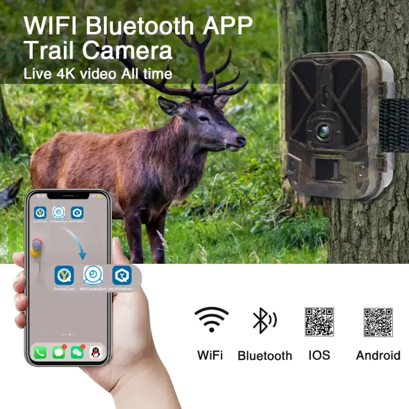 Caméra de chasse wifi