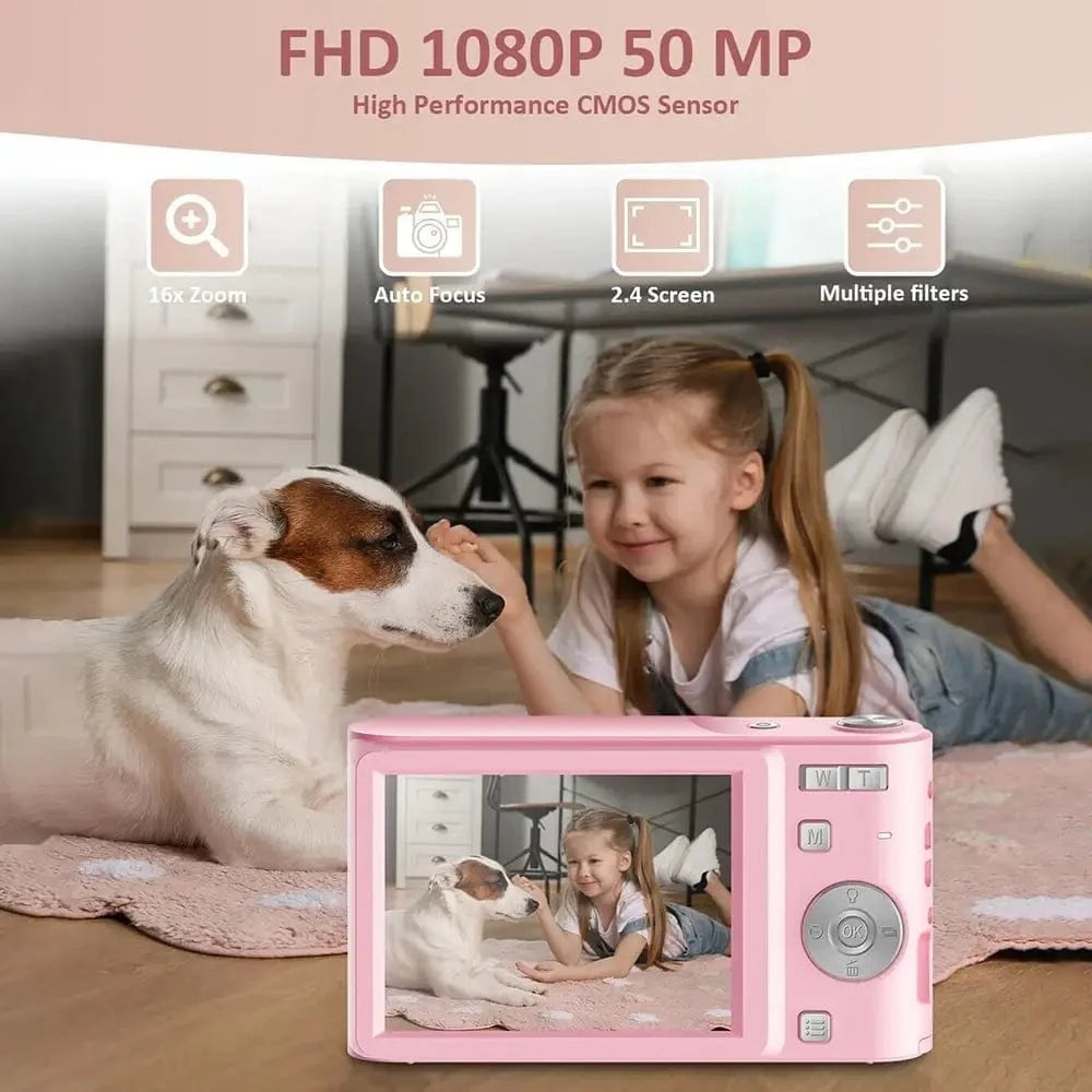 Appareil photo vintage numérique