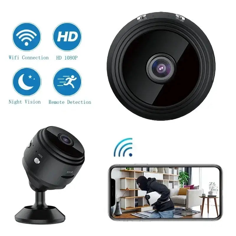 Mini camera de surveillance extérieure