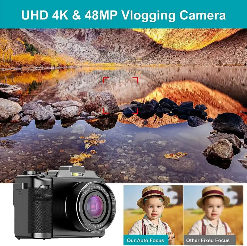 Appareil photo 4k vidéo