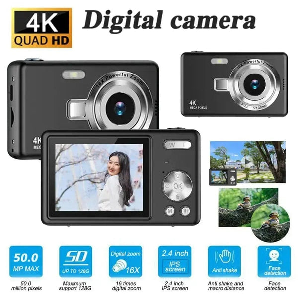 Appareil photo 4k compact