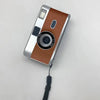 Appareil photo compact retro vintage Argent-Marron / Appareil photo (film couleur 12 poses)