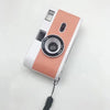 Appareil photo compact retro vintage Blanc-Rose / Appareil photo (film couleur 12 poses)