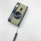 Appareil photo compact retro vintage Noir-Gris / Appareil photo (film couleur 12 poses)