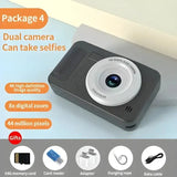 Appareil photo de voyage zoom optique Noir