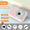 Appareil photo de voyage zoom optique Rose