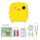 Appareil photo enfant 3 ans instantané Jaune