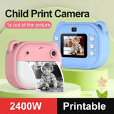 Appareil photo enfant vert pink and blue instant-print digital cameras for kids