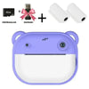 Appareil photo enfant vert Violet