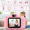 Appareil photo enfant waterproof rose avec écran de 2 pouces et plusieurs modes de prise de vue