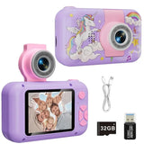 Appareil photo entant 2 ans Licorne violet / France
