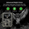 Caméra de chasse connectée au téléphone avec vision nocturne et infrarouge