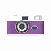 Mini appareil photo vintage Blanc-Violet / Appareil photo seul (sans pellicule)