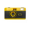 Mini appareil photo vintage Jaune-Noir / Appareil photo seul (sans pellicule)