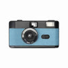 Mini appareil photo vintage Noir-Bleu / Appareil photo seul (sans pellicule)