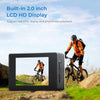 Mini Caméra de Plongée Étanche avec affichage LCD HD et cycliste en montagne