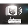 Caméra de sécurité Mini caméra de surveillance extérieure connectée avec message d’avertissement