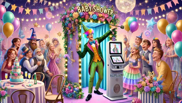 Réservez votre Photobooth Baby Shower avec Le Cadre Magique